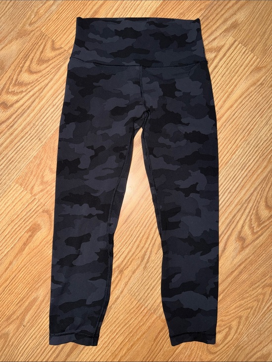 lululemon athletica Pants - Lululemon High-Waist Camo Leggings - Black/Grey